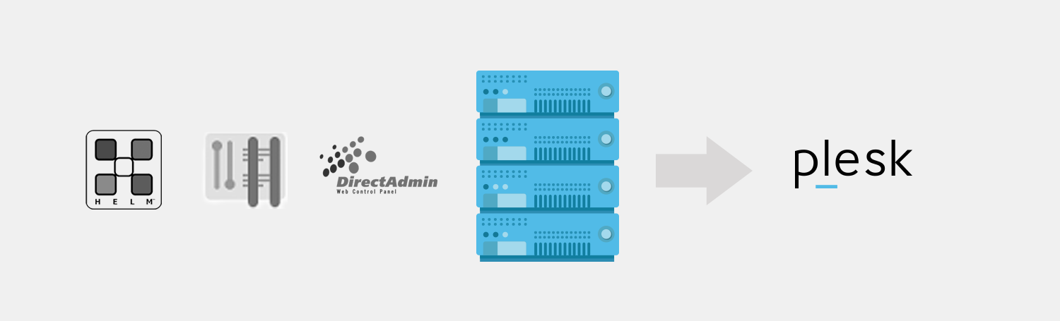 Migration from another control panel/hosting environment to Plesk - server migration