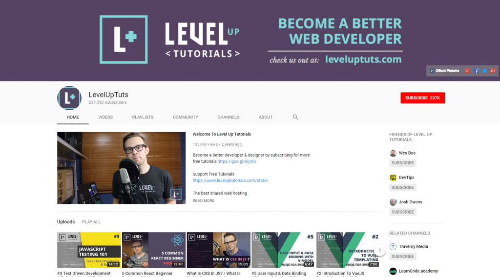 The Top Five Best Web Development YouTube Channels - According to Plesk