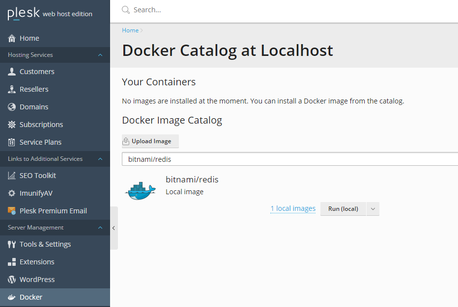 Running Redis with a Docker Container