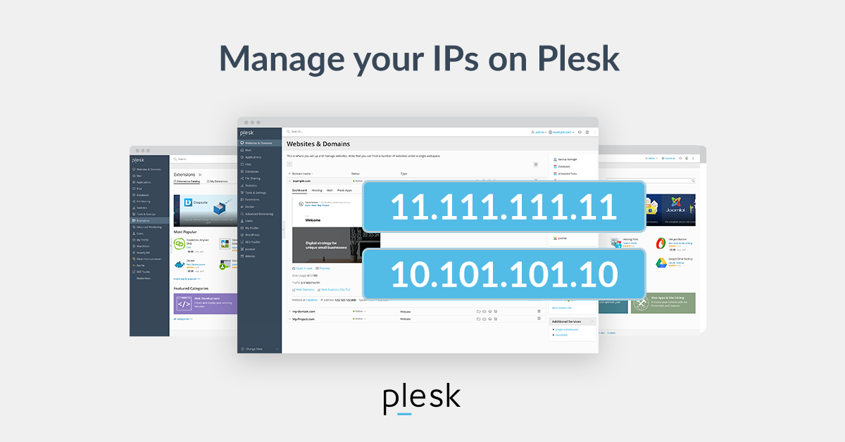 How Does Plesk IP Address Management Work?